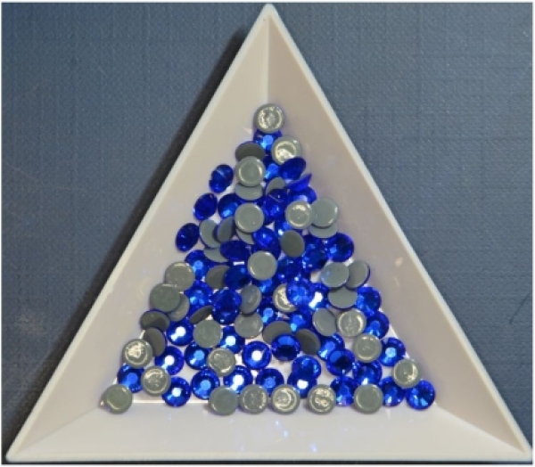 Saphir Strass Steine SS20HF